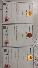 TRADEMARK certificate from ZHEJIANG MEGATRENDS LTD.