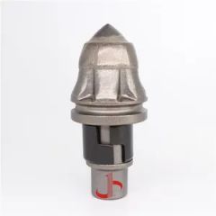 Round Shank Step Conical Dies Cutter Teeth Picks B47K22h Origin Cn Usage Piling Color Silver Trademark JX Weight 1.2kgs Brand Name Jx - Yanggu Jixing Drilling Tools Co., Ltd.
