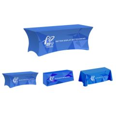 Hot Sale Medium Custom Trade Shows Events Party Decoration Table Cloth Tablecover - Image 6