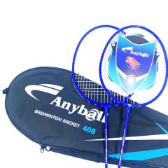 Anyball High Quality Iron Alloy Badminton Racket Cheap Badminton Racket Racquets Set - Image 6