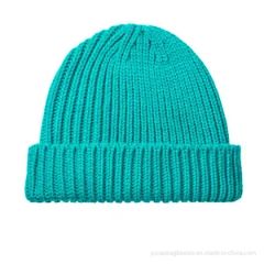 Custom Wholesale Fashion Winter Warm Sport Rib Cool Beanie Knitted Cap Hat - Image 6