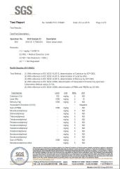 SGS test report certificate of Zhenjiang Runfa Aluminium Co., Ltd. – certificate photo, supplier certificates section