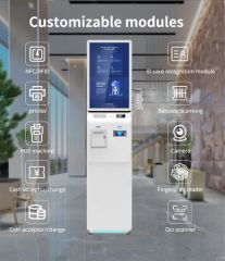Barcode Scanner POS Machine Payment Kiosk Bill Collector Cash Payment Kiosk and E Loading Machine - Image 5