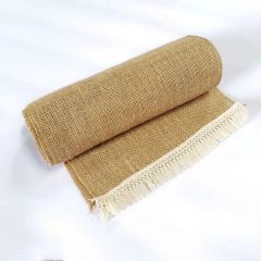 Custom 12 Packs Naturalburlap Table Runners 100% Jute Table Runner for Banguets - Image 6