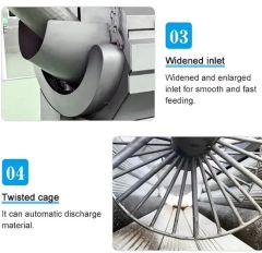 Commercial Vegetable Washer Machine Potato Washing and Peeling Machine - Image 5