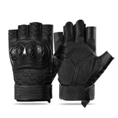 Premium Tactical Wear-Resistant Half-Finger Rock Climbing Durable Riding Gloves - Image 2