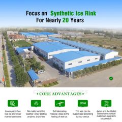 High Quality Hockey Synthetic Ice Rinks Mobile Ice Skating Rink - Image 6