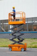 Multi-Function Lifting Equipment Self-Propelled Scissor Lift Moves Moving Origin China Model NO. JCPT Driven Type DC Trademark Koosen - Image 2
