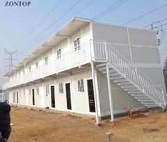 Prefabricated Folding Container House Mobile Portable Foldable Collapsible Container House Office Storage Shop Hotel - Weifang Zontop Prefab Steel Structure Co., Ltd.