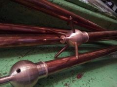 Type1 Lightning Surge Arresters Warranty NIL Material Copper Rated Current 5kA Certification NIL Rated Voltage 11kV Air Terminal Type Pointed - Image 3