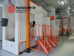 High Precision Powder Color Matching Experimental Spray Booth with Digital Display - Image 3