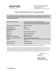 FCC certificate from Xiamen Hi Hearing Technology Company Limited