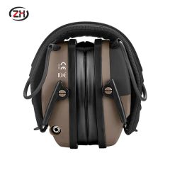 Slim Ultra Low Profile Compact Design Adjustable Range Shooting Hunting Hearing Protection Electronic Earmuffs - Image 3