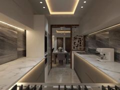 Modular Kitchens Customized Material PVC Appearance Modern Finish Type Polished Mount Type Floor Mount Pattern Design - Image 10