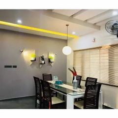 Modern Office Gypsum Wall Partition Material Gypsum Height 10-12 feet Thickness 25-30 mm Brand Green Tech Interiors Usage/Application Office - Image 1