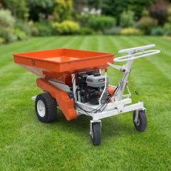 2026 New Machine Best Fertilizer Spreader Adjustable Spread Rate Fertilizer Spreaders on Golf Course - Image 6