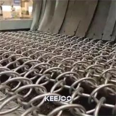 Wire Mesh Belt Shot Blasting Machine PLC Seimens Condition New Model NO. QWD Specification CE HS Code 84798190 Trademark KNNJOO - Image 2