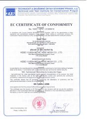 CE certificate from Hebei Yusen Metal Wire Mesh Co., Ltd.