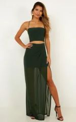 Latest Special Design Backless Cross Suit Dress Style Sexy Origin China Trademark N/A Season Summer Occasion Beach Pattern Emerald - Image 2