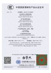 Certificate certificate from HUBEI TRI-RING MOTOR CO., LTD.