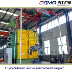 Easy Install Metal Surface Cleaning Before Painting Hanger Shot Blasting Machine - Image 3