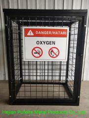 Best Price Customized Safety Steel Mesh Cage Gas Bottle Storage Unit Cages - Image 2