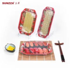 Bulk Disposable Food Containers Anti-Odor Disposable Takeaway Window Sushi Plastic Box - Image 4