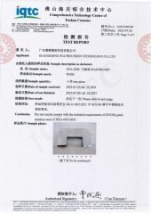 202material testing report certificate from Guangdong SVA Precision Technology Co., Ltd.