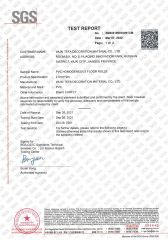 withstand voltage test report certificate from Wuxi Tefa Decoration Material Co., Ltd.