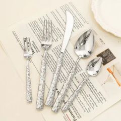 Stainless Steel Elegant Cloth Style Cutlery/Tableware/Dinnerware Premium Factory Cost Customized - Jieyang Chuanxin Hardware Product Factory