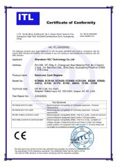 ECR600-EMC certificate from Shenzhen HCC Technology Co., Ltd.