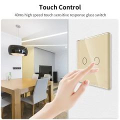 Bingoelec Wholesale Home Tuya LED Touch Smart Light Switch - Image 3