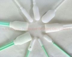Dust-Free Cotton Swab for Cleanroom Size 15cm Group Adult Trademark LY Model NO. LY-SW-02 HS Code 3005909000 Origin - Image 3