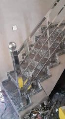 Square Spiral Staircase Width 1000 mm Thickness 1.3 MM Finish High Gloss Load Bearing FREE Stair Type Spiral Number Of Flights - Image 9