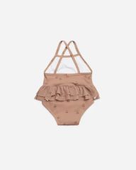 Baby Jumpsuits with Ruffle Summer Short Rompers Cute Custom Cotton Rompers - Image 5
