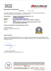 SGS certificate from Dongguan S-Bright Intelligent Equipment Co., Ltd.