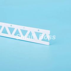PVC Stop Bead for Plaster P4 MOQ 10000 M Color White Model NO. P4 Material PVC Origin China Tolerance ± 1% Style - Image 1