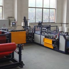 Automatic High Quality PP Leno Bag Weaving Cutting Sewing Making Machine - Image 1