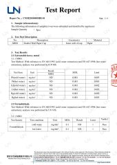 Food Safe Certification certificate from Taizhou Jiashun Commodity Co., Ltd.