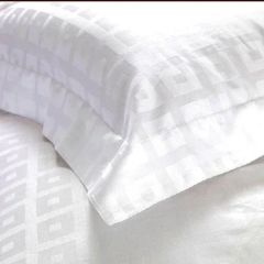Breathable Bleached Pattern Polycotton Jacquard / Dobby Fabric for Textile Use - Image 4