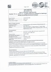 SAA Certificate certificate from PUTIAN BELTRI INC.