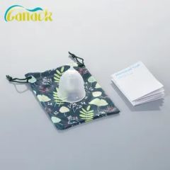 Free Sample Lady Collapsible Silicone Menstrual Cups Ce Yes ISO Yes Ome Yes Shape Cup Type Regular Length 15-25ml Usage Built-in - Image 2