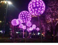 Light up LED Garden Flower Light Model NO. DS Trademark DSPOF HS Code 9405429000 Specification Custom Origin Jiangxi, - Image 5