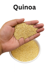 Indian, White Quinoa Seeds, Regular size, Purity - 99.9 % Style Na Content NA Purity 99.9% Technique NA Model Number NA Material Quinoa - Image 1