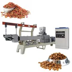 Pet Dog Food Product Extruder 200kg/H Dog Feed Pellet Machine Processing Line Manufacture - Image 2