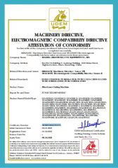 CE certificate from Shandong PolarTech CNC Equipment Co., Ltd.