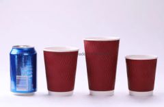 Unique Style Kraft Paper Cup, High Quality Disposable Paper Cups, Disposable Biodegradable Corrugated Kraft Coffee Paper Cup - Yiwu Tina Craft Co., Ltd.