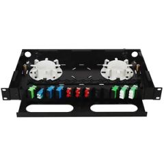 Necero Fiber Optic Equipment 12 Port Patch Panel - Image 2