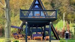 Indoor Wooden House Gazebo Timber Frame Building-0182 Usage Outdoor Grade Accepts Model Yamaj-0182 HS Code 4412499090 Style Modern - Image 5