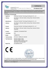 CE EMC Certificate - 16000mAh 6S Lithium Battery Pack certificate from Shenzhen Senchtec Technology Co., Ltd.